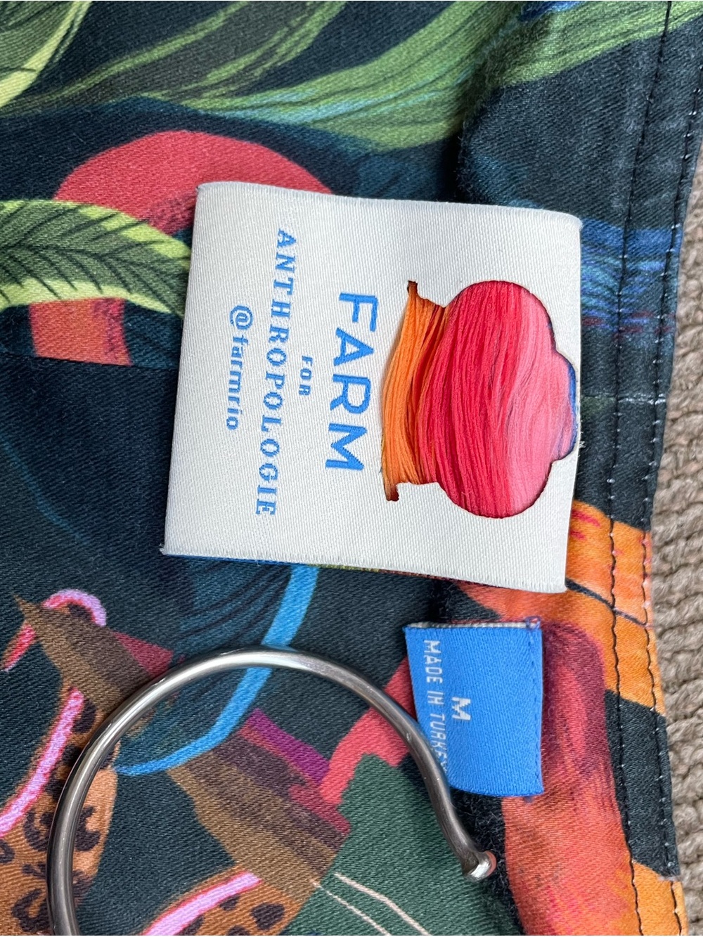 Farm Rio Monkeys cropped jumpsuit - Picture 5 of 5